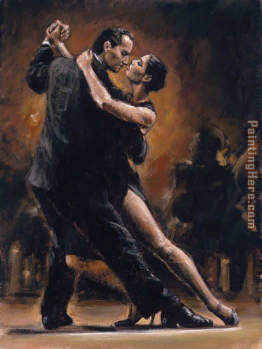 Fabian Perez STUDY FOR TANGO II